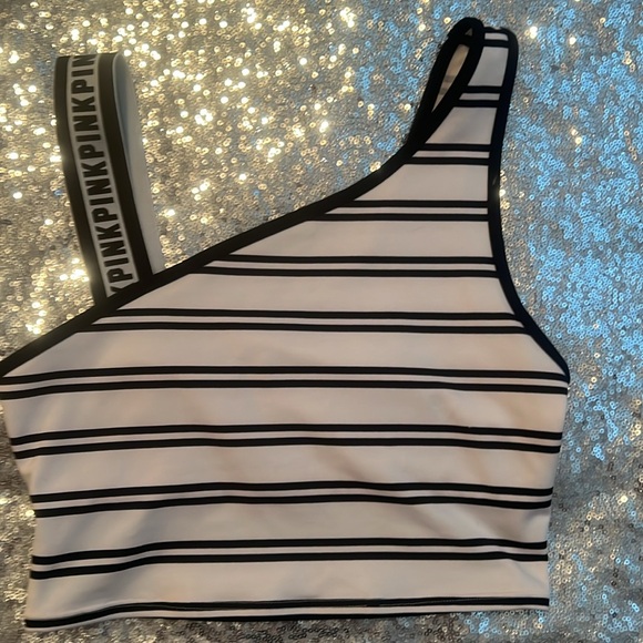 NWOT PINK SPORTS BRA SIZE SMALL. - Picture 2 of 4